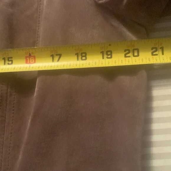 i.e. Relaxed Brown Leather Jacket Size M - Picture 10 of 12